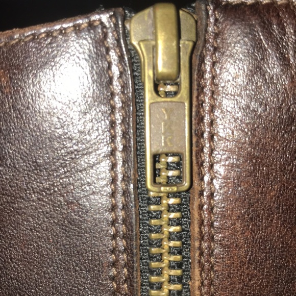 A.P.C. FRANCE ALL LEATHER CHELSEA BOOTS SIZE 42 US 9-10 - Picture 4 of 14